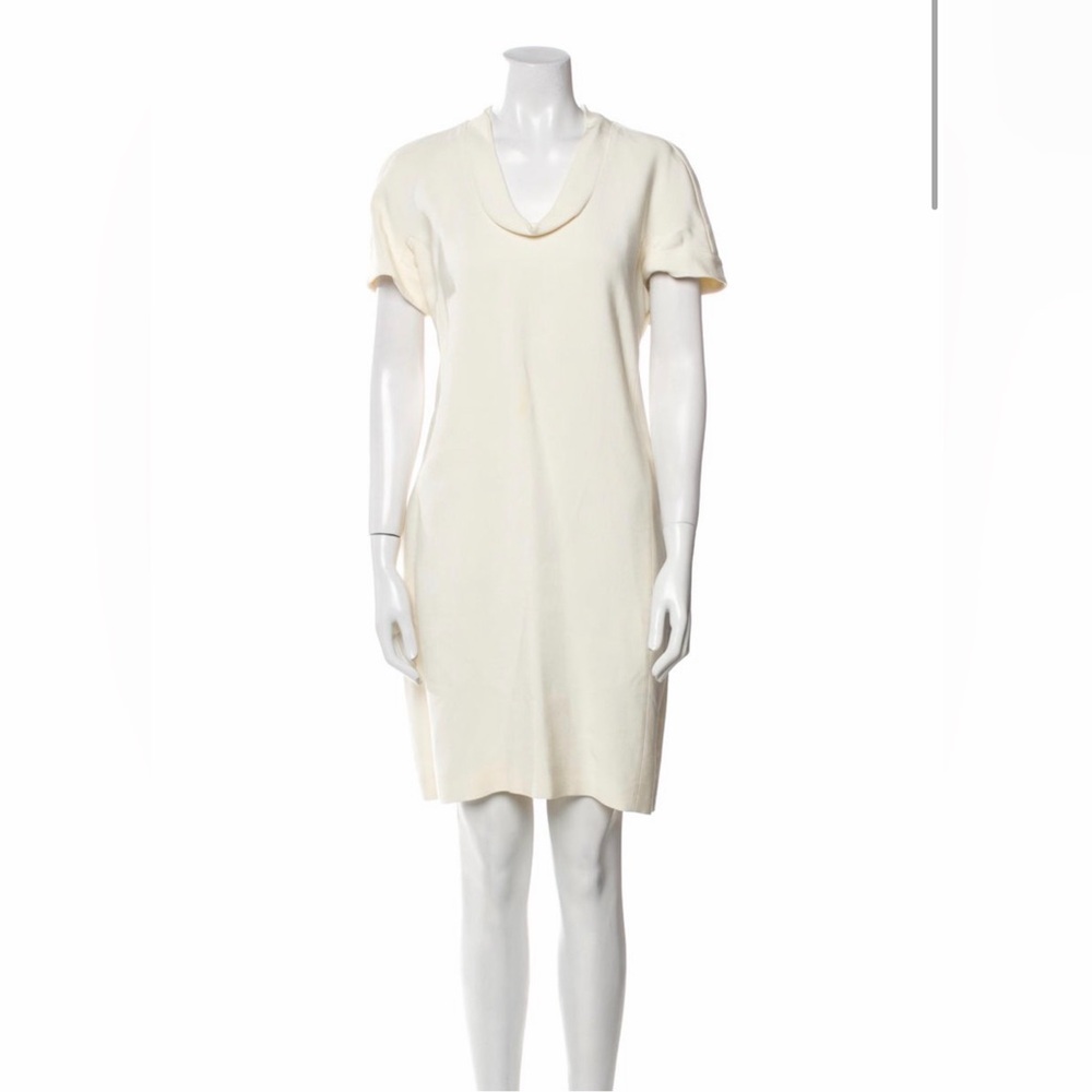 Derek Lam Cream Satin Dress size 8